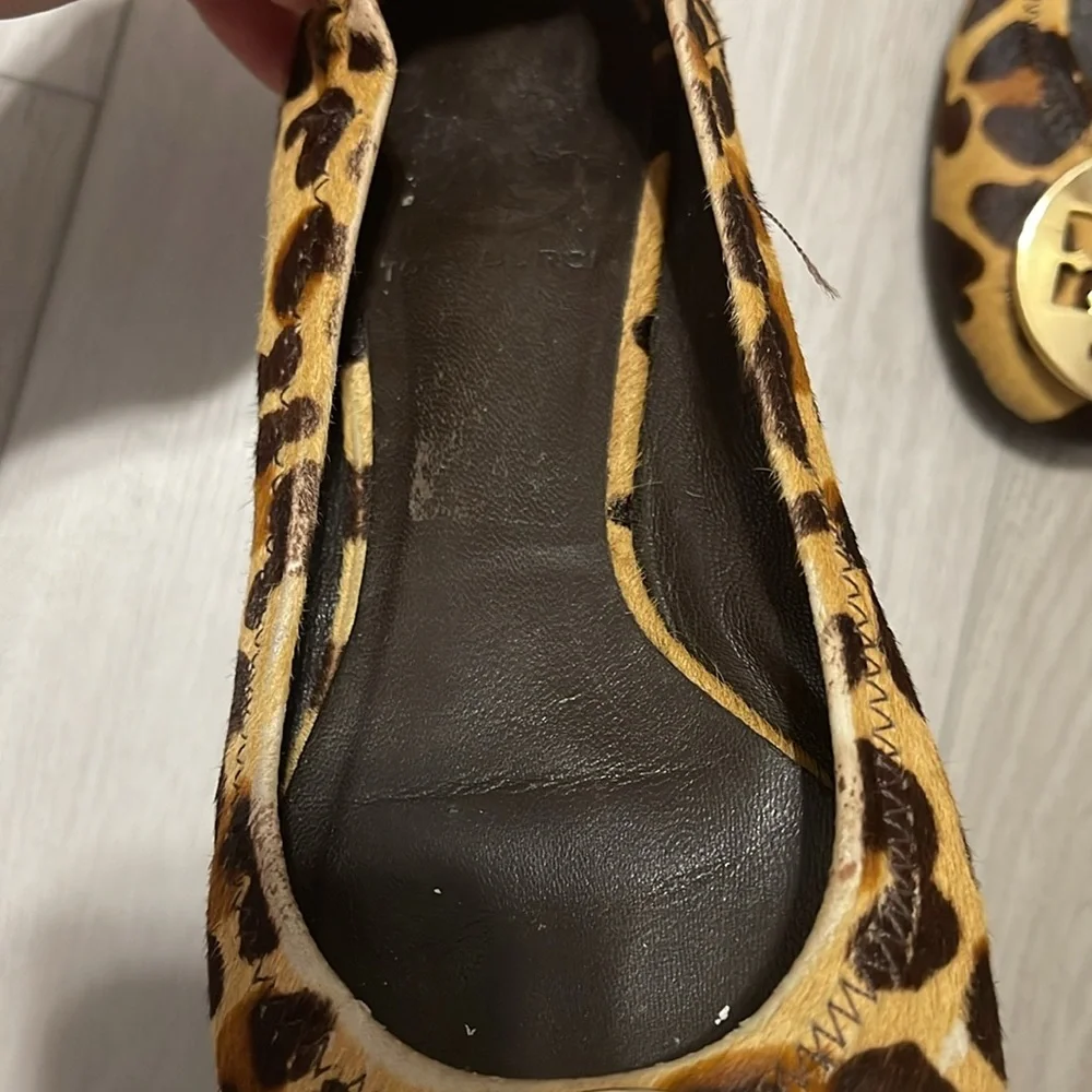 Tory Burch Leopard Print Ballet Flats